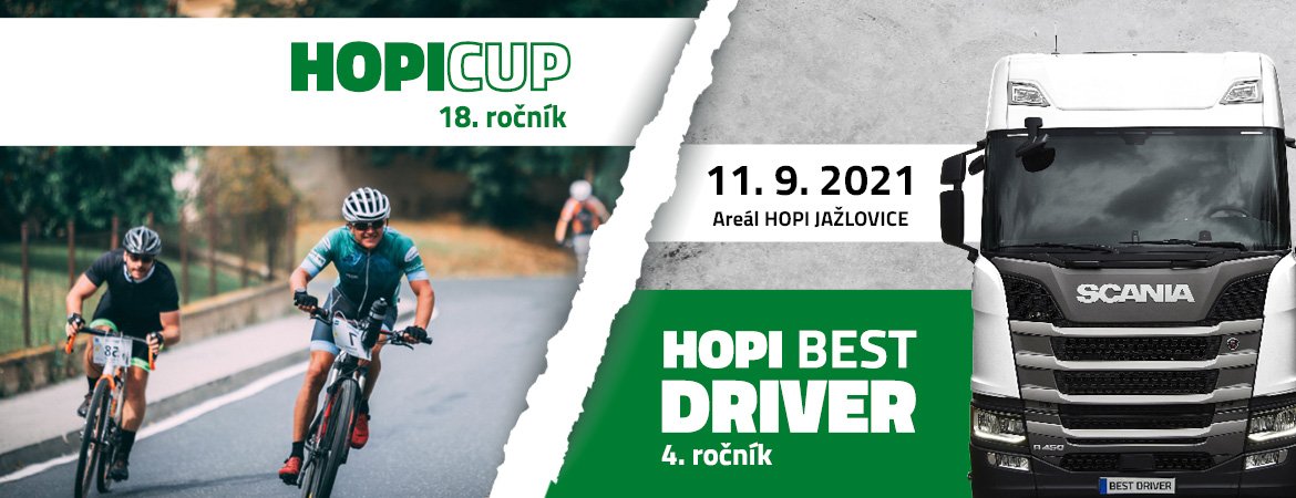 Pozvánka na HOPI Cup a HOPI Best Driver 2021