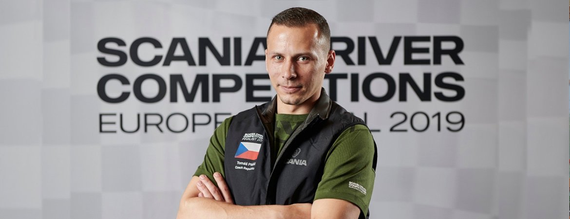 Náš šampion Tomáš Plášil došel až do čtvrtfinále Scania Driver Competitions